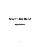 Sonata for Band Concert Band sheet music cover
